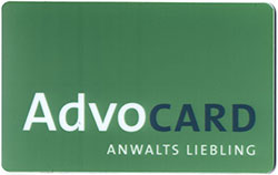 Advocard - Rechtschutz Programm